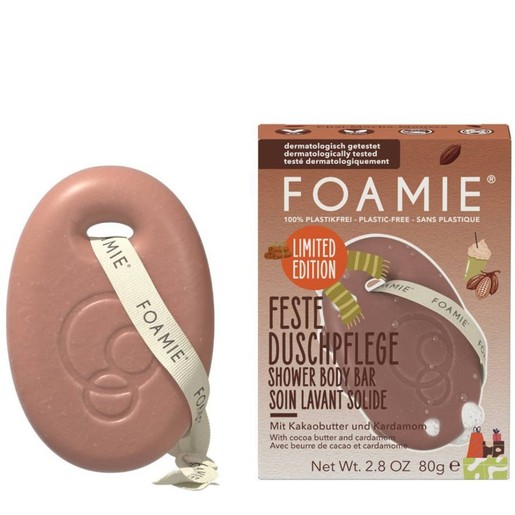 Foamie Limited Edition Cocoa Butter & Cardamom Shower Body Bar 80g