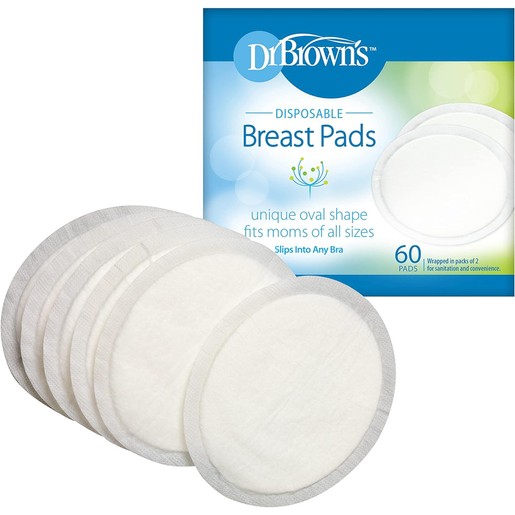 Dr. Brown\'s Disposable Breast Pads 60 Τεμάχια, Κωδ 18/S4021H