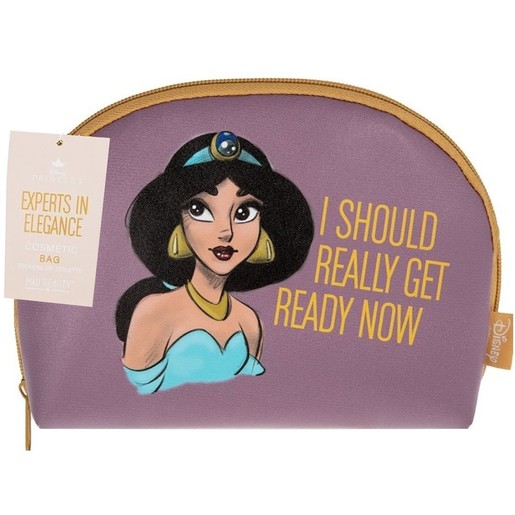 Mad Beauty Disney Princess Experts in Elegance Cosmetic Bag Μωβ Κωδ 99196, 1 Τεμάχιο