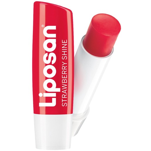 Liposan Strawberry Shine Blister Lip Balm 24h Hydration 4.8g