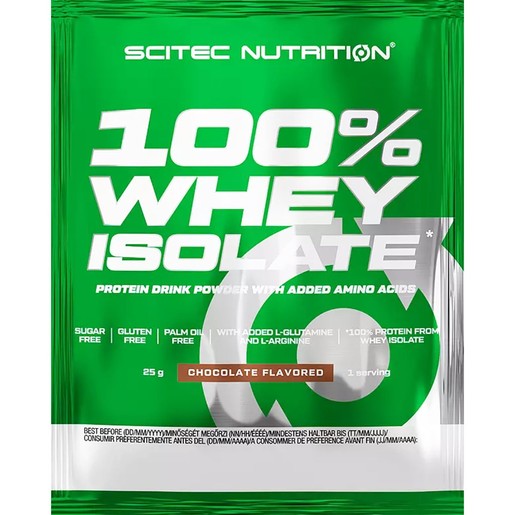 Scitec Nutrition 100% Whey Isolate Protein 25g - Chocolate