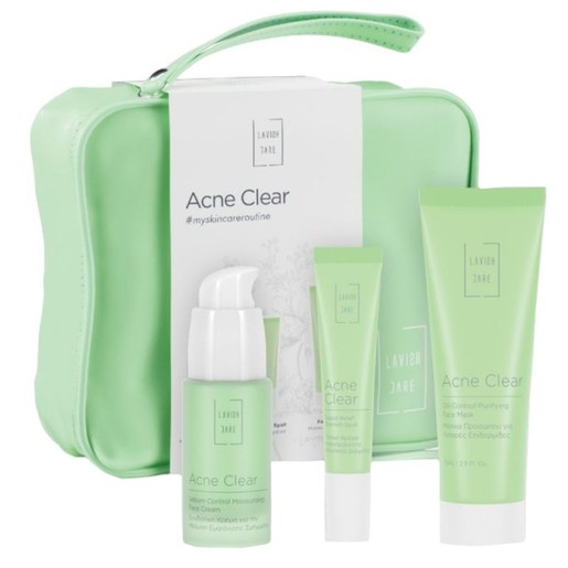 Lavish Care Promo Acne Clear Sebum Control Moisturising Face Cream 30ml & Rapid Relief Blemish Spot Gel 15ml & Oil Control Purifying Face Mask 75ml Lavish Care Promo Acne Clear Sebum Control Moisturising Face Cream 30ml & Rapid Relief Blemish Spot Gel 15ml & Oil Control Purifying Face Mask 75ml