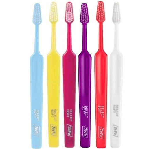 TePe Select Soft Toothbrush 6 Τεμάχια - Multicolor 28