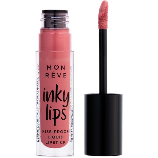 Mon Reve Inky Lips Kiss-Proof Liquid Matte Lipstick 4ml - 02