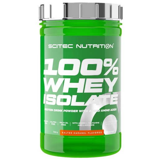 Scitec Nutrition 100% Whey Isolate Protein 700g - Salted Caramel