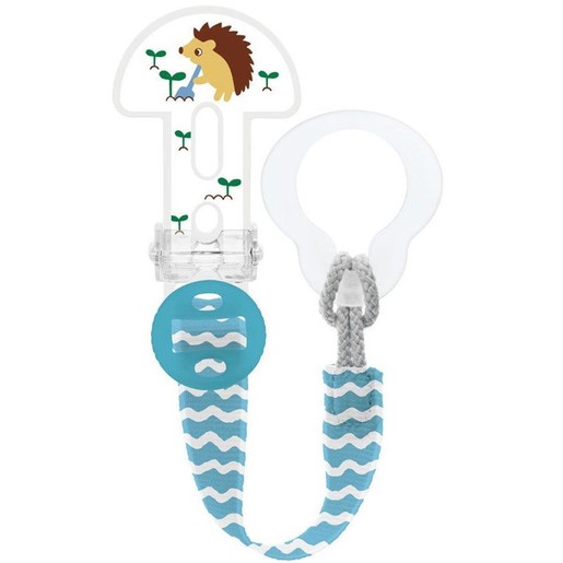Mam Clip it & Cover Soother Clip 0m+ Γαλάζιο 1 Τεμάχιο, Κωδ 335