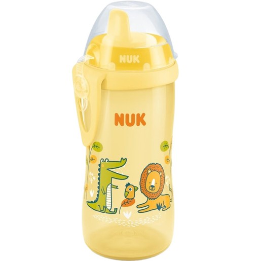 Nuk First Choice Kiddy Cup 12m+ Κίτρινο 300ml, Κωδ 10.751.084