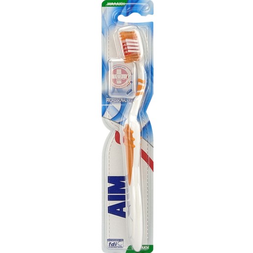 Aim Professional 99% Soft Toothbrush Πορτοκαλί 1 Τεμάχιο