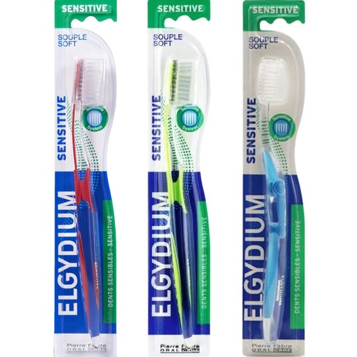 Elgydium Sensitive Toothbrush Soft 1 Τεμάχιο