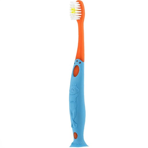 Elgydium Kids Soft Toothbrush Πορτοκαλί - Γαλάζιο 1 Τεμάχιο