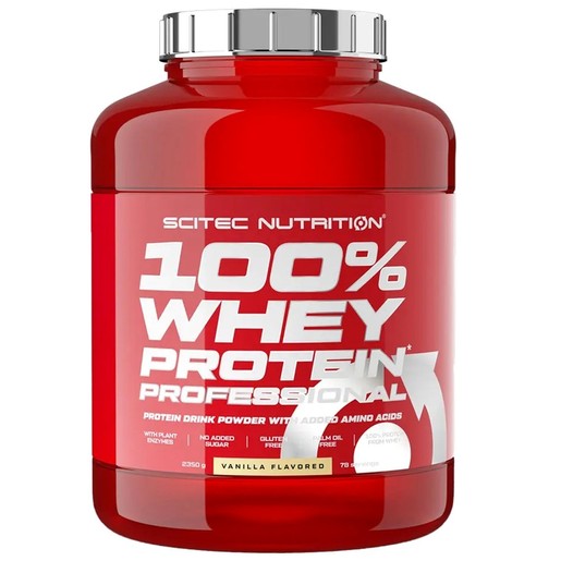 Scitec Nutrition 100% Whey Protein Professional 2350g - Vanilla