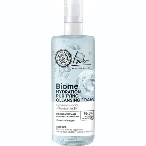 Natura Siberica Lab Biome Hydration Purifying Face Cleansing Foam 200ml