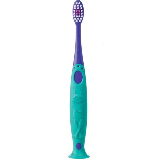 Elgydium Kids Soft Toothbrush Μωβ - Τιρκουάζ 1 Τεμάχιο