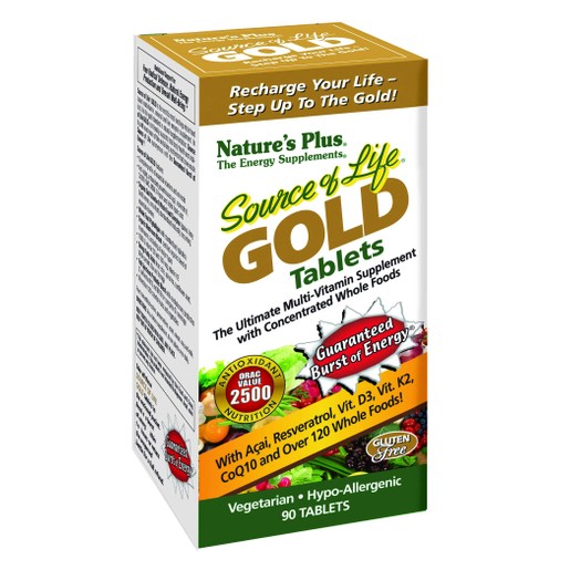 Natures Plus Source Of Life Gold Πολυβιταμινούχο Συμπλήρωμα Διατροφής 90tabs Natures Plus Source Of Life Gold Πολυβιταμινούχο Συμπλήρωμα Διατροφής 90tabs