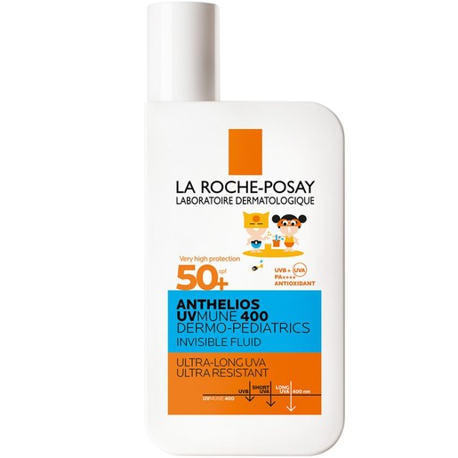 La Roche-Posay Anthelios UV Mune 400 Dermo-Pediatrics Invisible Fluid Spf50+ Travel Size 50ml