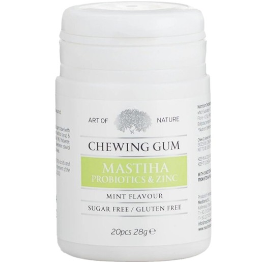 Mastiha Chewing Gum Probiotics & Zinc 20 Τεμάχια