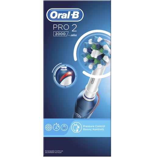 Oral-B Pro 2 2000 Ηλεκτρική Οδοντόβουρτσα Oral-B Pro 2 2000 Ηλεκτρική Οδοντόβουρτσα