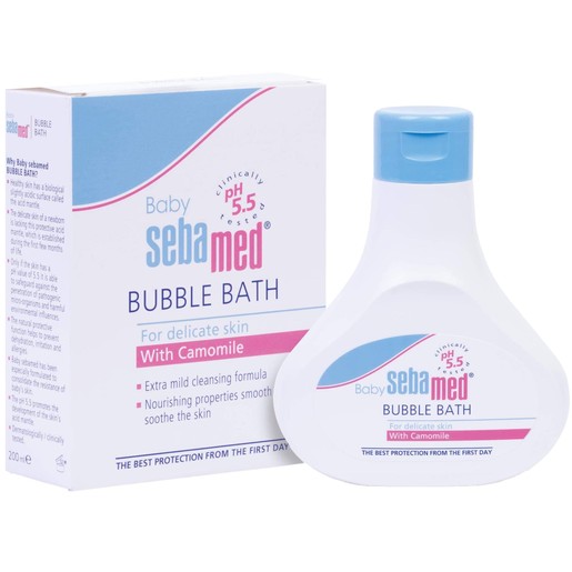 Sebamed Baby Bubble Bath for Delicate Skin with Camomile - 200ml