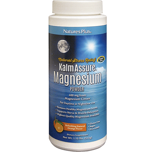 Nature\'s Plus Kalm Assure Magnesium Powder Συμπλήρωμα Διατροφής για την Αποβολή του Άγχους σε Σκόνη 522gr Nature\'s Plus Kalm Assure Magnesium Powder Συμπλήρωμα Διατροφής για την Αποβολή του Άγχους σε Σκόνη 522gr