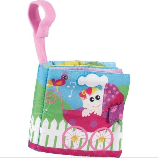 Playgro Buggy Book 0m+ Βρεφικό Πάνινο Βιβλίο Playgro Buggy Book 0m+ Βρεφικό Πάνινο Βιβλίο
