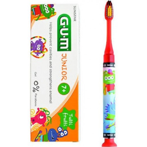 Gum Promo Junior Light-Up Soft Οδοντόβουρτσα 903 & Δώρο Junior Οδοντόκρεμα 7+ Ετών Tutti Fruiti Flavor 50ml Gum Promo Junior Light-Up Soft Οδοντόβουρτσα 903 & Δώρο Junior Οδοντόκρεμα 7+ Ετών Tutti Fruiti Flavor 50ml