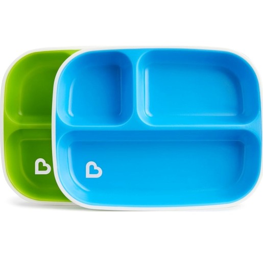 Munchkin Splash Toddler Plates Σετ Πιάτων 2 τμχ Munchkin Splash Toddler Plates Σετ Πιάτων 2 τμχ