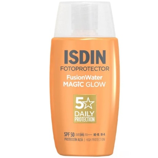 Isdin Fotoprotector 5 Daily Protection Fusion Water Magic Glow Spf50, 50ml