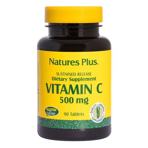 Natures Plus Vitamic C 500mg Συμπλήρωμα Διατροφής για Ενίσχυση του Ανοσοποιητικού 90tabs Natures Plus Vitamic C 500mg Συμπλήρωμα Διατροφής για Ενίσχυση του Ανοσοποιητικού 90tabs