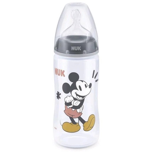 Nuk Disney Mickey Mouse First Choice Plus 6-18m 10.741.034, 300ml - Γκρι