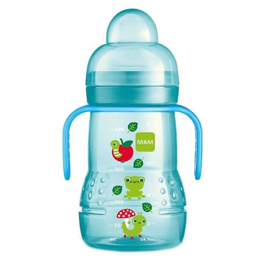 Mam Trainer+ Kit Κωδ 450 4m+, 220ml - Γαλάζιο Mam Trainer+ Kit Κωδ 450 4m+, 220ml - Γαλάζιο