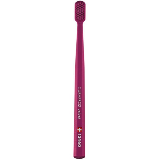 Curaprox CS 12460 Velvet Toothbrush 1 Τεμάχιο - Φούξια / Φούξια