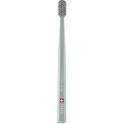 Curaprox CS 12460 Velvet Toothbrush 1 Τεμάχιο - Γκρι / Γκρι