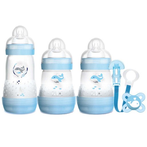 Mam Welcome to the World Gift Set for Newborns 0m+ Μπλε Φάλαινα Κωδ 660 1 Τεμάχια