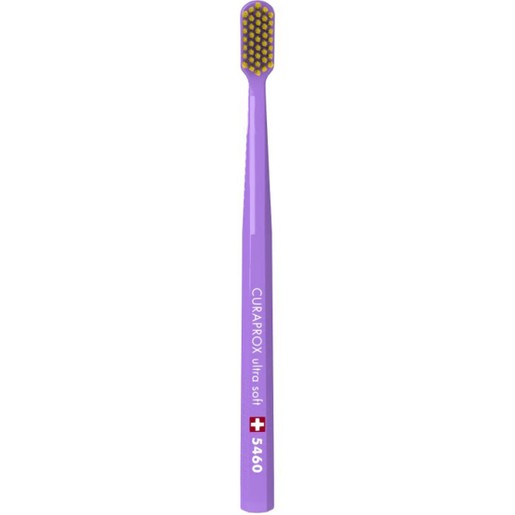 Curaprox CS 5460 Ultra Soft Toothbrush 1 Τεμάχιο - Μωβ/ Κίτρινο