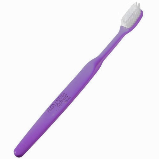 Elgydium Clinic 25/100 Semi-Hard Toothbrush 1 Τεμάχιο - Μωβ