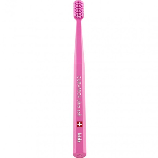 Curaprox Kids CS 5500 Ultra Soft Toothbrush 4-12 Years 1 Τεμάχιο - Ροζ