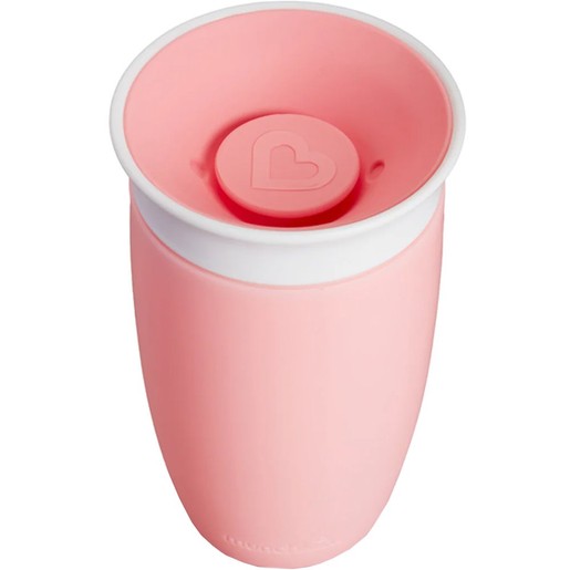 Munchkin Sippy Cup Miracle 360° 12m+, 296ml - Ανοικτό Ροζ