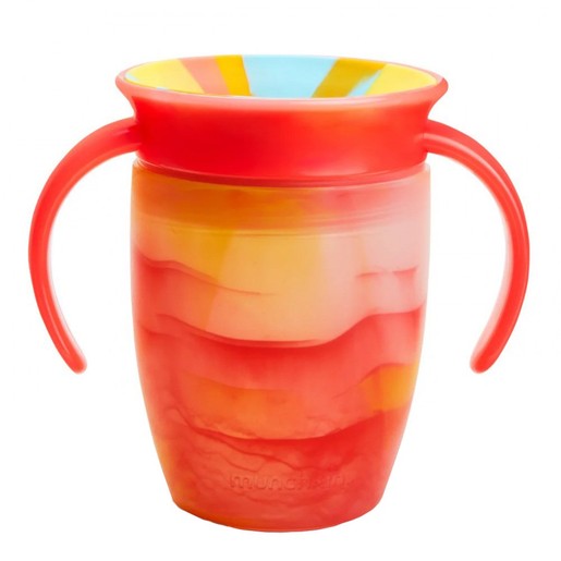 Munchkin Miracle 360 Trainer Cup 6m+, 207ml - Tropical Swirl 3 Munchkin Miracle 360 Trainer Cup 6m+, 207ml - Tropical Swirl 3