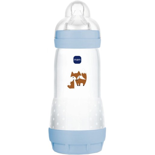 Mam Easy Start Anti-Colic Plastic Bootle 4m+, 320ml, Κωδ 356SBc - Μπλε 2