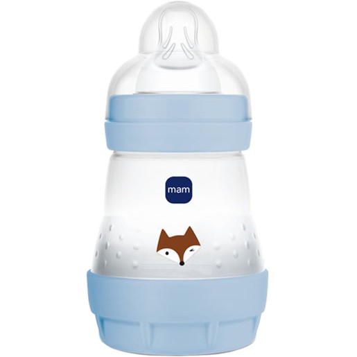 Mam Easy Start Anti-Colic Plastic Bootle 0m+, 160ml, Κωδ 350SBc - Μπλε