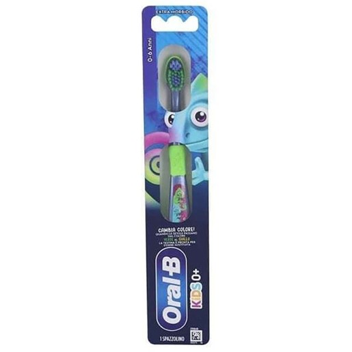 Oral-B Kids Pascal 0-6 Years Extra Soft Toothbrush 1 Τεμάχιο - Λαχανί 2