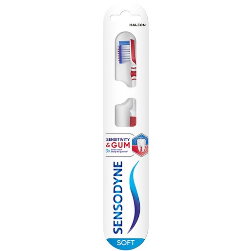 Sensodyne Complete Protection 48% Soft 1 Τεμάχιο - Κόκκινο