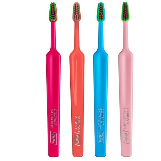 Tepe Colour Compact Extra Soft Toothbrush 4 Τεμάχια - Multicolor 10