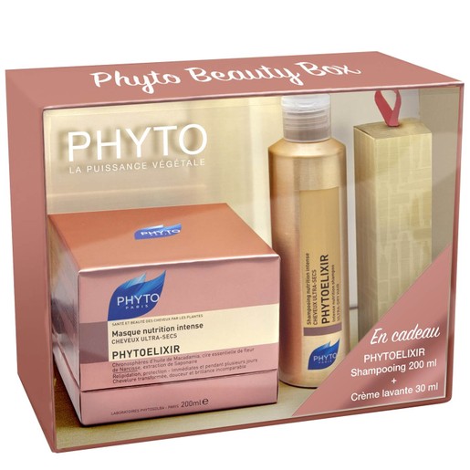 Phyto Πακέτο Προσφοράς Beauty Box Phytoelixir Masque 200ml & Shampoo 200ml & Cleansing Cream 30ml Phyto Πακέτο Προσφοράς Beauty Box Phytoelixir Masque 200ml & Shampoo 200ml & Cleansing Cream 30ml