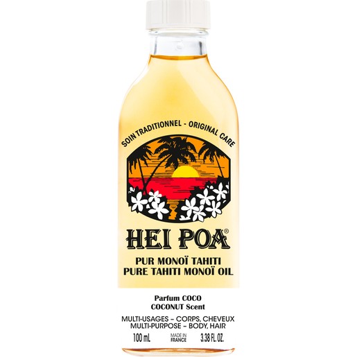 Hei Poa Pure Tahiti Monoi Oil Moisturizer with Coconut Scent 100ml