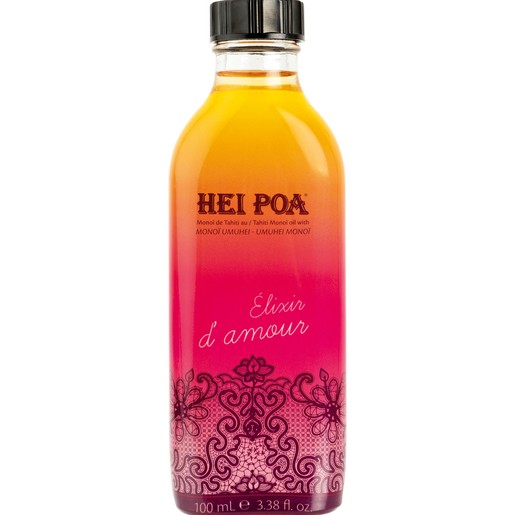 Hei Poa Tahiti Monoi Oil with Umuhei Monoi Elixir d\' Amour 100ml