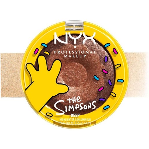 Nyx Professional Makeup Homer Simpson Donut Deep Highlighter 7.1g - 02 Glazed Over