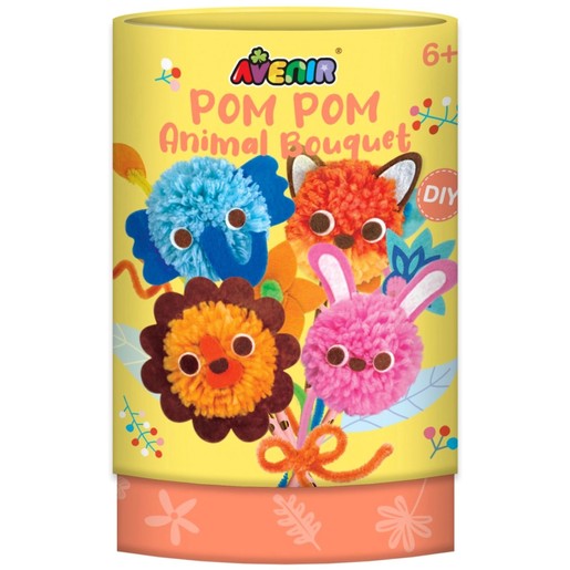 Avenir Pom Pom Animal Bouquet 1 Τεμάχιο Avenir Pom Pom Animal Bouquet 1 Τεμάχιο