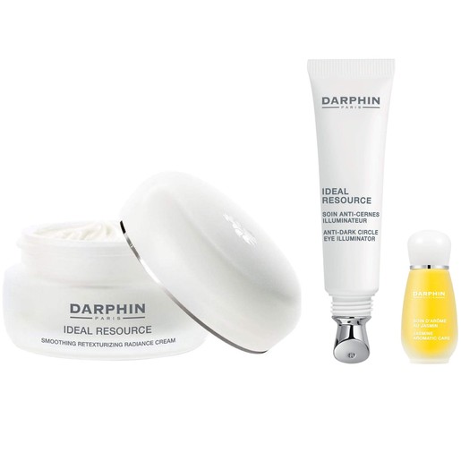 Darphin Xmas Set Ideal Resource Smoothing Radiance Cream 50ml, Anti Dark Circle Eye Illuminator 15ml &Aromatic Care Jasmine 4ml Darphin Xmas Set Ideal Resource Smoothing Radiance Cream 50ml, Anti Dark Circle Eye Illuminator 15ml &Aromatic Care Jasmine 4ml