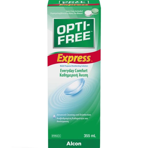 Alcon Opti-Free Express Everyday Comfort Multi-Purpose Disinfecting Solution 355ml